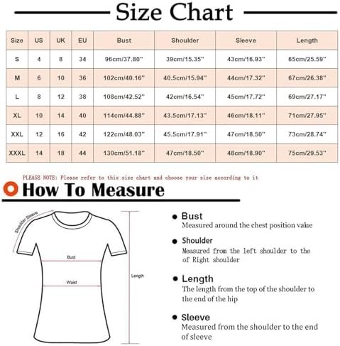 Women's Short Sleeve Tops Women Fall 3/4 Sleeve Shirts Flowy Dressy Shirts Casual Versatile Tunics Tops V Neck